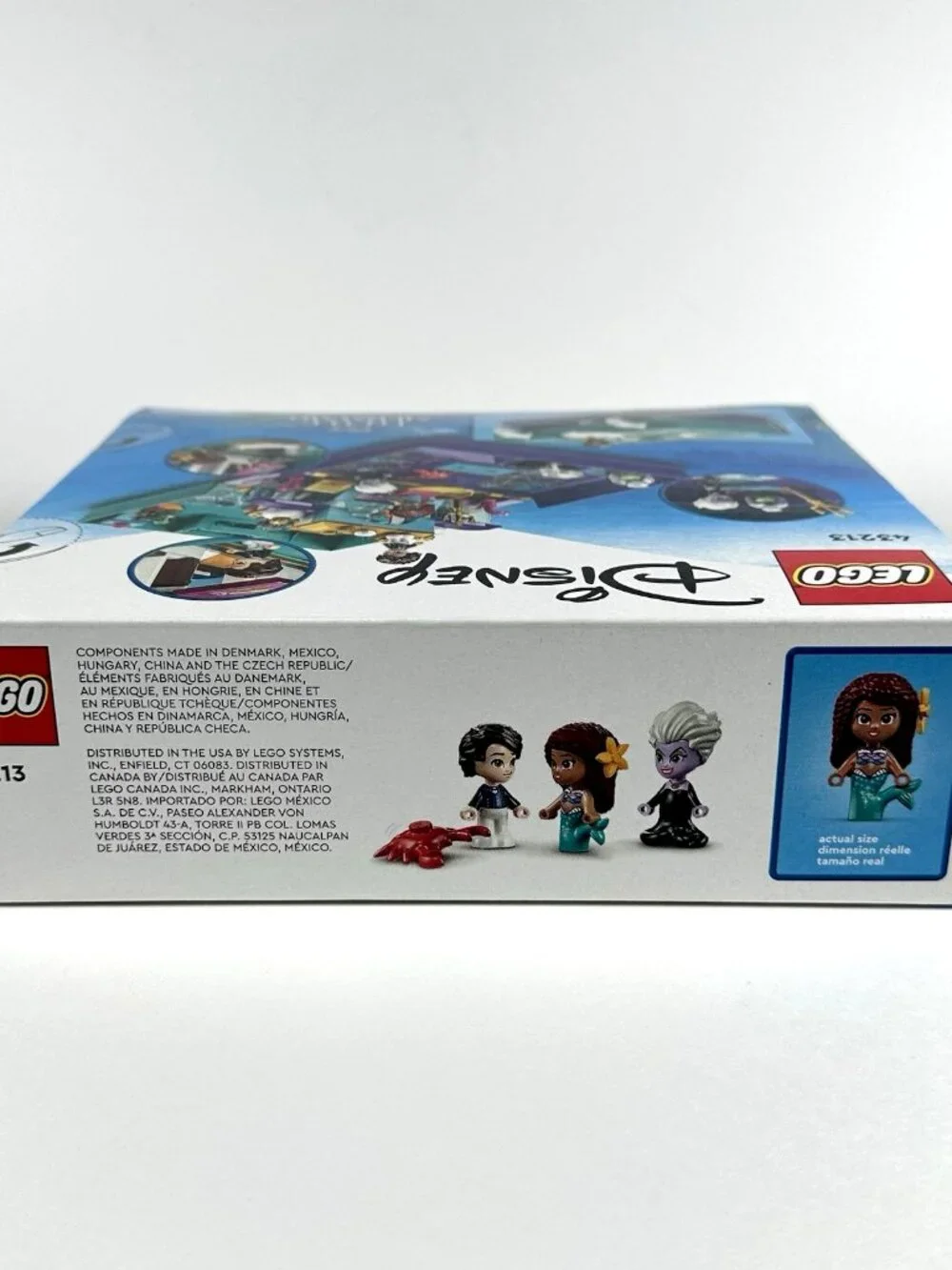 LEGO Disney Little Mermaid Story Book Set 43213 New Sealed